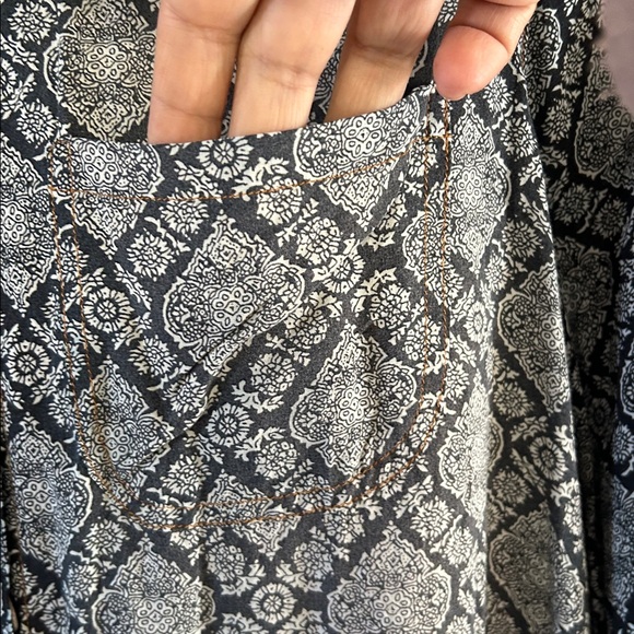 Floral  long sleeve Aratta  Silent Journey blouse boho M - Picture 6 of 6